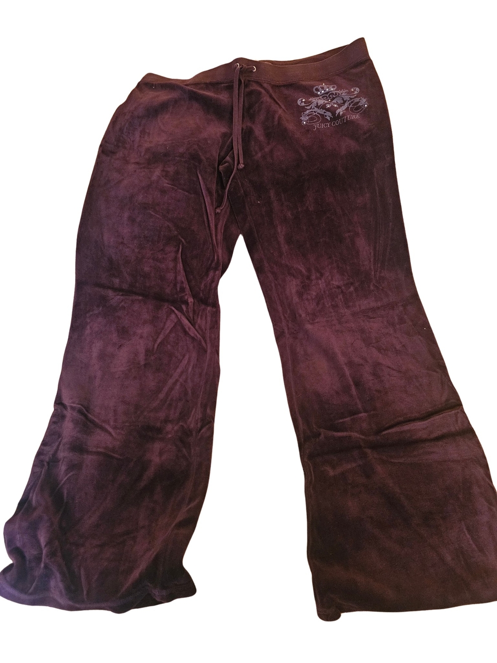 Juicy Couture Chocolate Brown Velour Hoodie